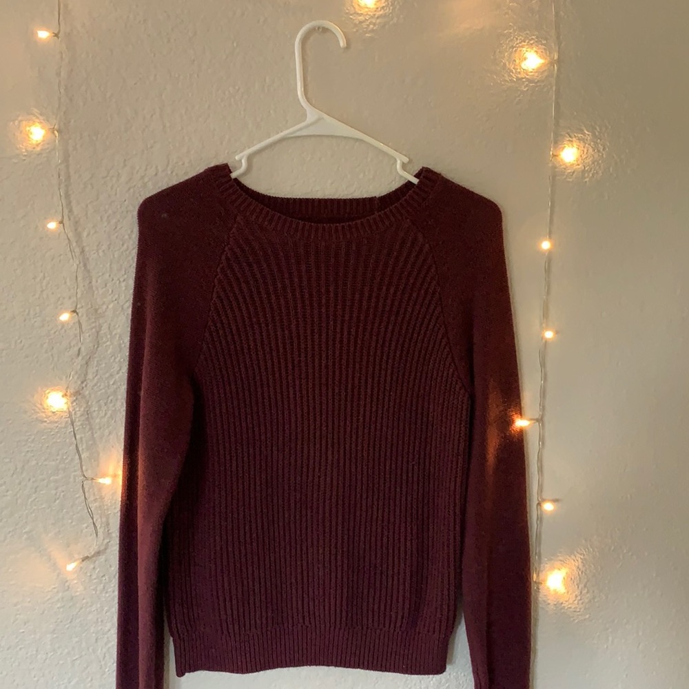 Aéropostale Maroon Sweater
